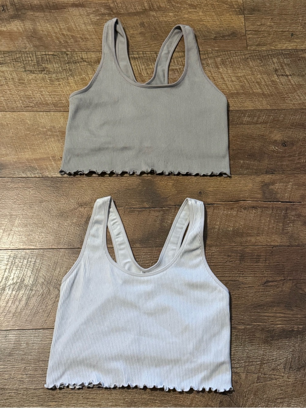 90 degree by Reflex Ribbed Tank Crop Top